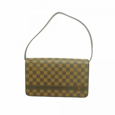 ★SALE【6gd4976】ルイヴィトン ショルダーバッグ ダミエ トライベッカロン N51160 エベヌ【中古】レディース