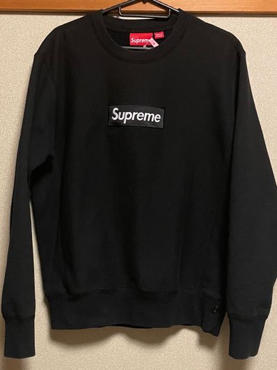 Supreme Box Logo Crewneck Sweatshirt "Black" (18FW)