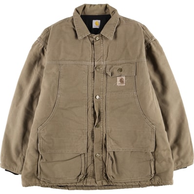 古着 カーハート Carhartt トラディショナルコート 中綿入り ダックワークジャケット メンズXXL相当/eaa578460