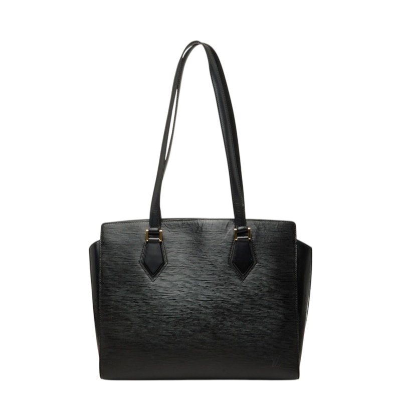 ルイ ヴィトン エピ デュプレックス トートバッグ ショルダーバッグ M52422 ノワール ブラック レザー レディース LOUIS VUITTON 中古