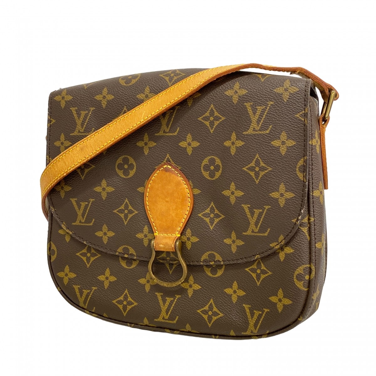 ★SALE【6dc2378】ルイヴィトン ショルダーバッグ モノグラム サンクルーGM M51242 ブラウン【中古】レディース