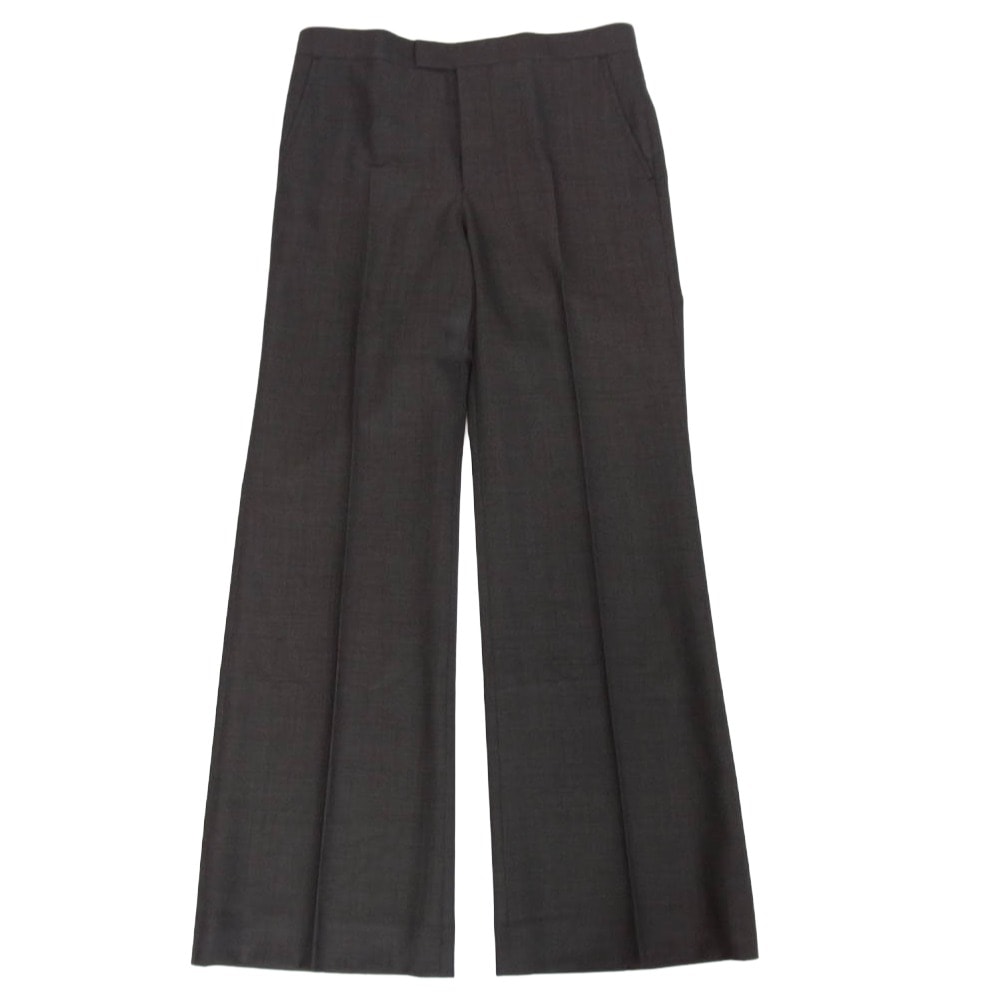 JUNYA WATANABE COMME des GARCONS ジュンヤワタナベコムデギャルソン パンツ 25AW JP-P025 ウール ジップフライ スラックスパンツ ダークブラウン系 S【極上美品】【中古】