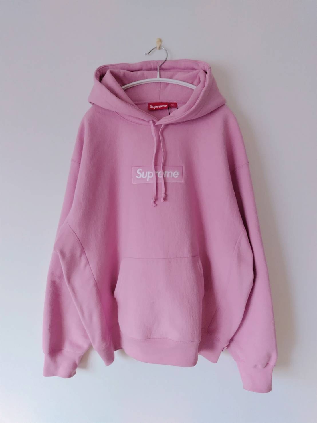 Supreme Box Logo Hooded Sweatshirt "Pink" (24FW)