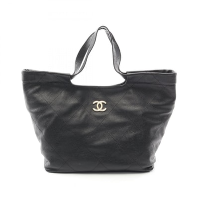 シャネル CHANEL マトラッセ トートバッグ バッグ キャビアスキン(グレインドカーフ) レディース ブラック系 【中古】