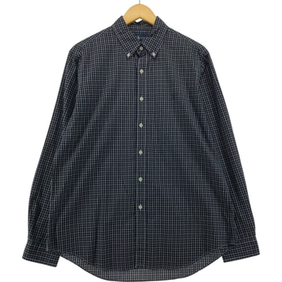 古着 ラルフローレン Ralph Lauren 長袖 ボタンダウンチェックシャツ メンズL相当/eaa554380