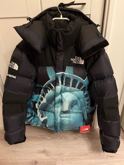 Supreme x The North Face Statue of Liberty Baltoro Jacket "Black"
