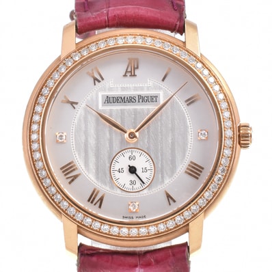 オーデマ・ピゲ AUDEMARS PIGUET 15103OR ジュール オーデマ K18PG/レザー 手巻き メンズ M#145567