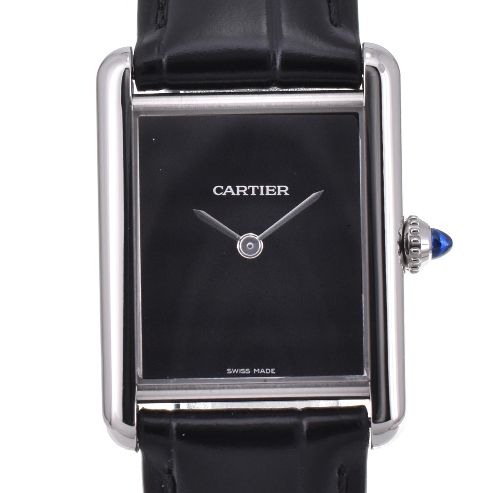 カルティエ CARTIER WSTA0072 タンク マスト ドゥ カルティエ クォーツ ユニセックス 美品 P#146186