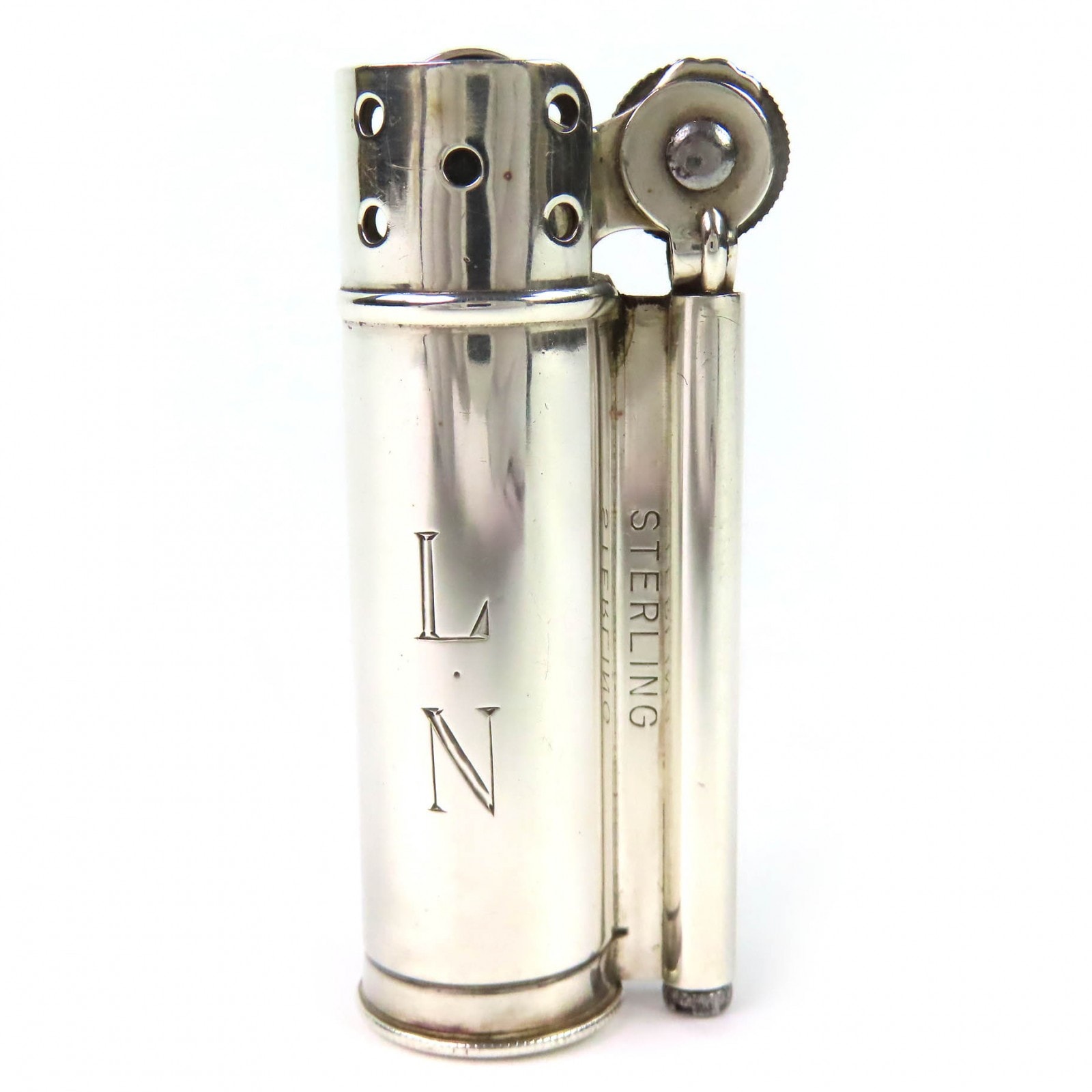美品 ダンヒル 1940年 第二次世界大戦 将校用 サービスライター シルバー