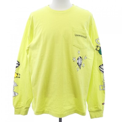 Chrome Hearts PRO CHAIN GAME Cotton Long Sleeve T-Shirt "Yellow"