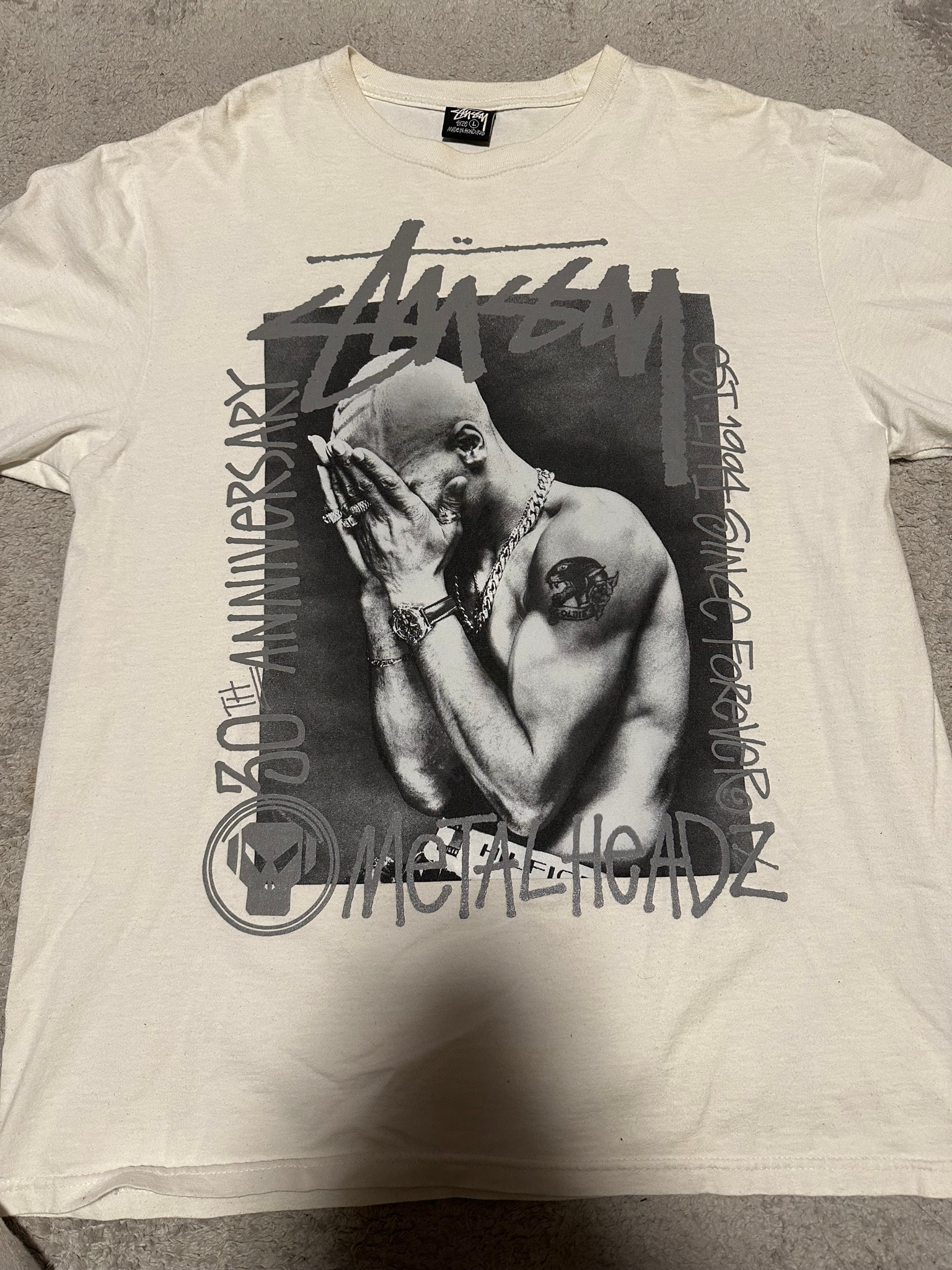 Stussy x Goldie Metalheadz 30 Tee 