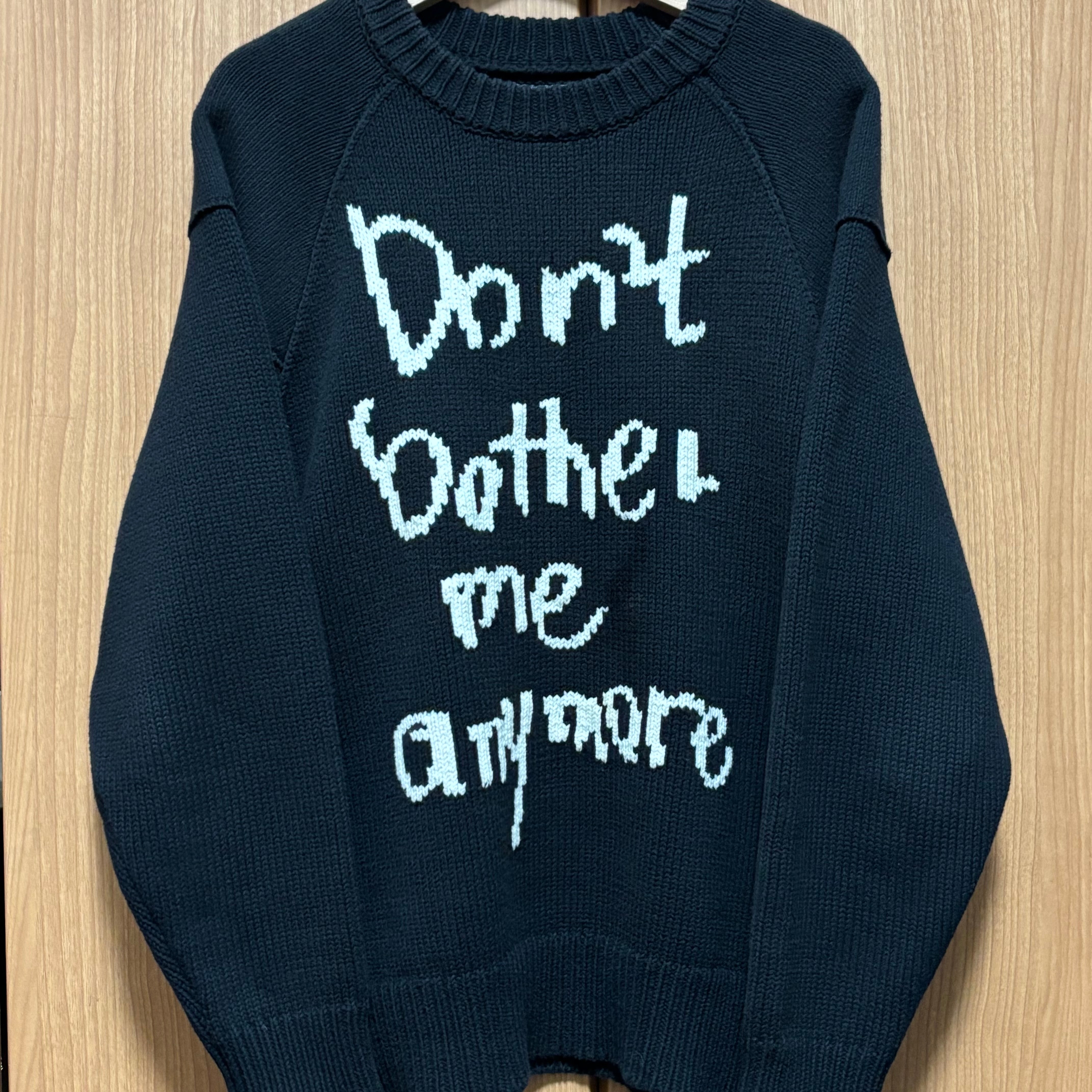 Wasted Youth Knit Sweater "Black" / VERDY