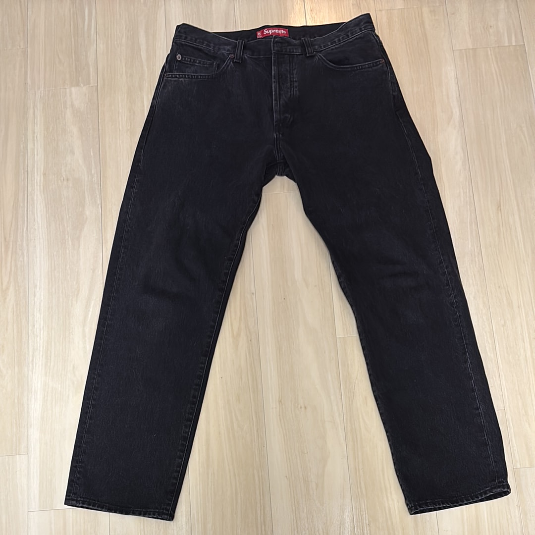 Supreme Regular Jean (25FW) "Black"