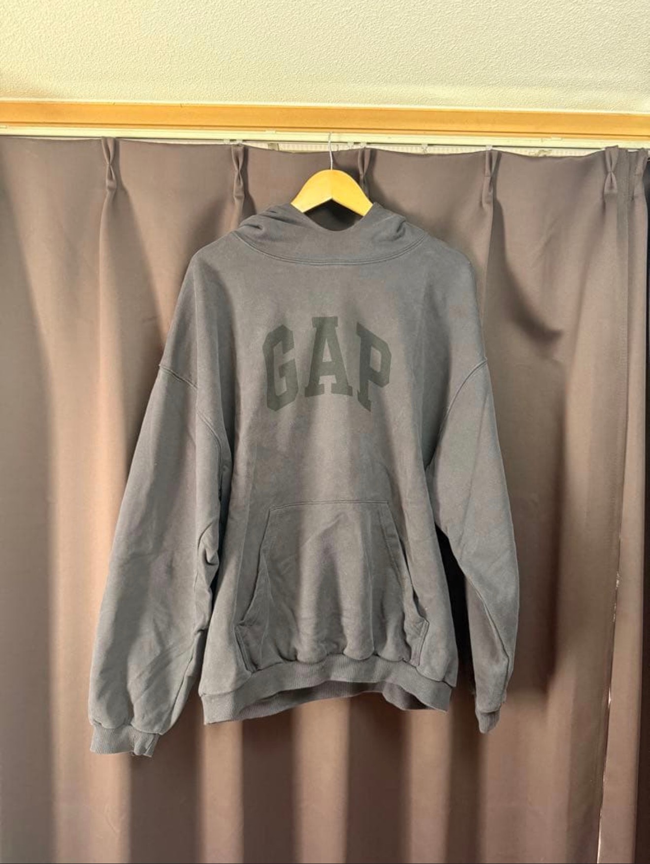 YEEZY GAP Dove Hoodie "Washed Black"