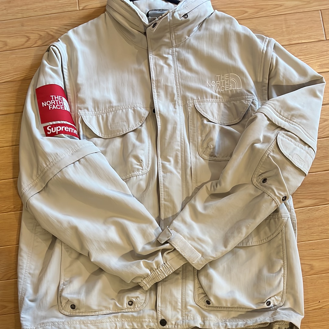 Supreme x The North Face Trekking Convertible Jacket "Moonlight  Ivory"