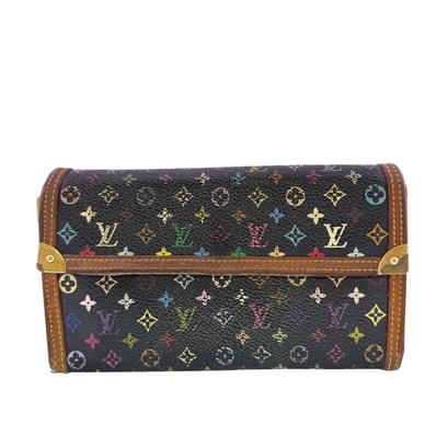 ルイヴィトン LOUIS VUITTON 長財布 モノグラム マルチカラー ポルトトレゾール インターナショナル 三つ折り M92658 マルチカラー
