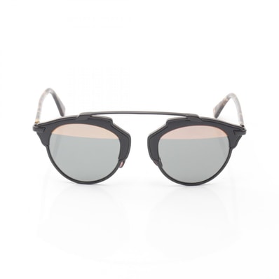 ディオール Dior サングラス 衣料品 プラスチック レディース ブラック系 / ブラウン系 【中古】