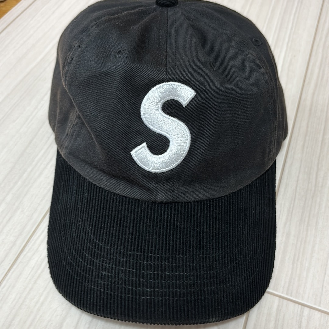 Supreme 2-Tone S Logo 6-Panel "Black"