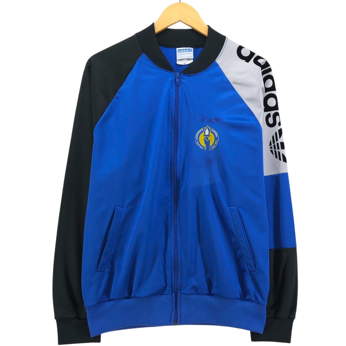 古着 80年代 アディダス adidas ジャージ トラックジャケット USA製 メンズL相当 ヴィンテージ/eaa582834