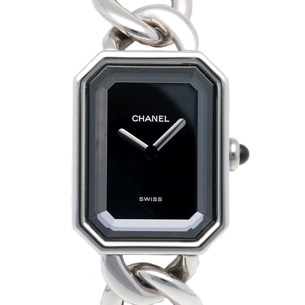 シャネル プルミエール M 腕時計 時計 ステンレススチール クオーツ レディース 1年保証 CHANEL  中古