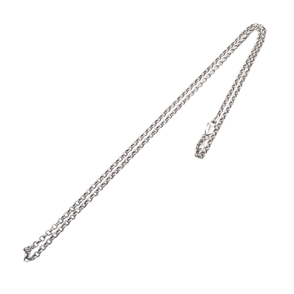 Chrome Hearts Roll Chain Necklace "Silver"