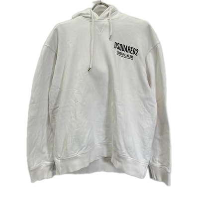 ディースクエアード S71GU0451 S25042 ホワイト Ceresio 9 Cool Hoodie パーカー XL