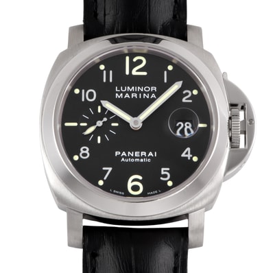 OFFICINE PANERAI オフィチーネパネライ ルミノールマリーナ PAM00164 ステンレススチール【中古】