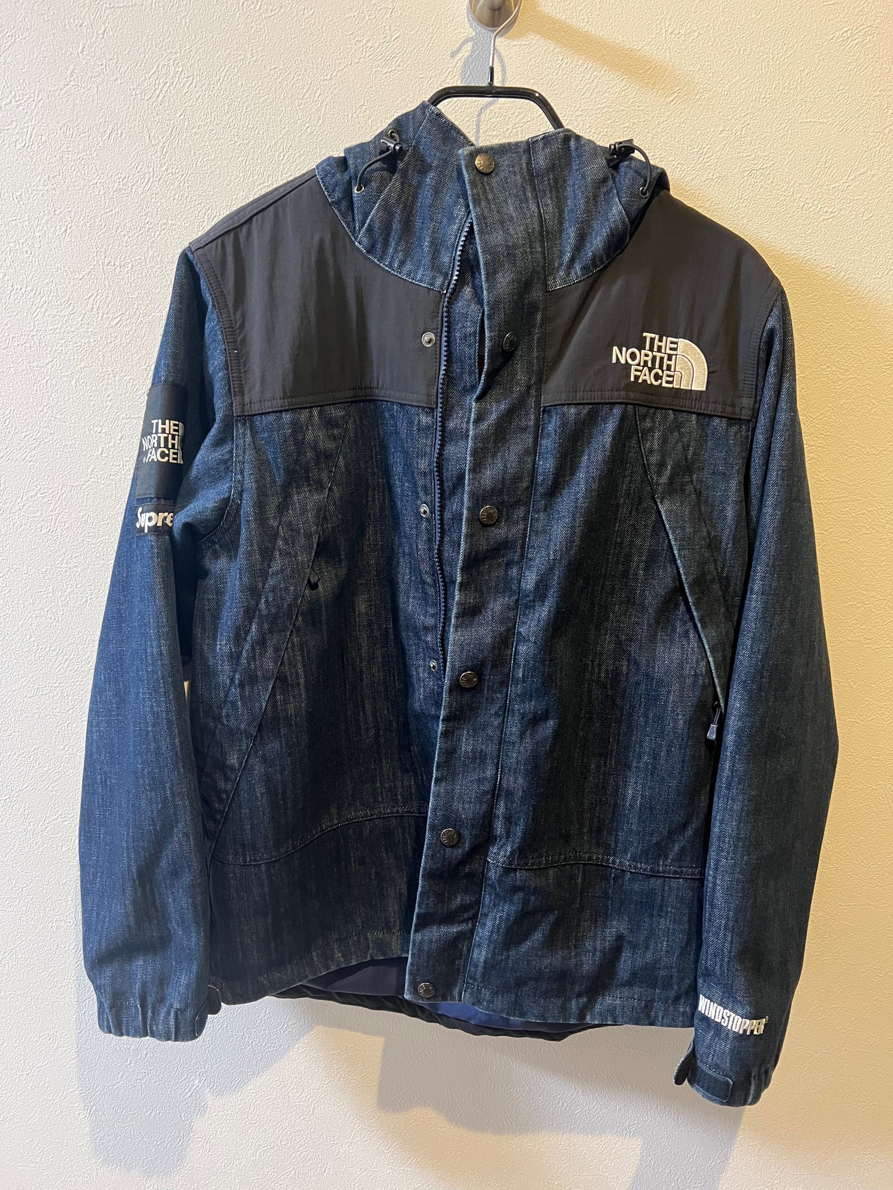 Supreme The North Face Denim Dot Shot Jacket "Denim"