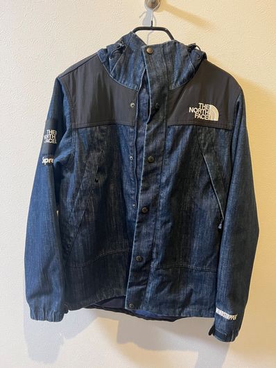 Supreme The North Face Denim Dot Shot Jacket "Denim"