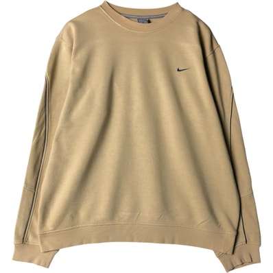 古着 00年代 ナイキ NIKE ワンポイントロゴスウェットシャツ トレーナー メンズXL相当/eaa582153