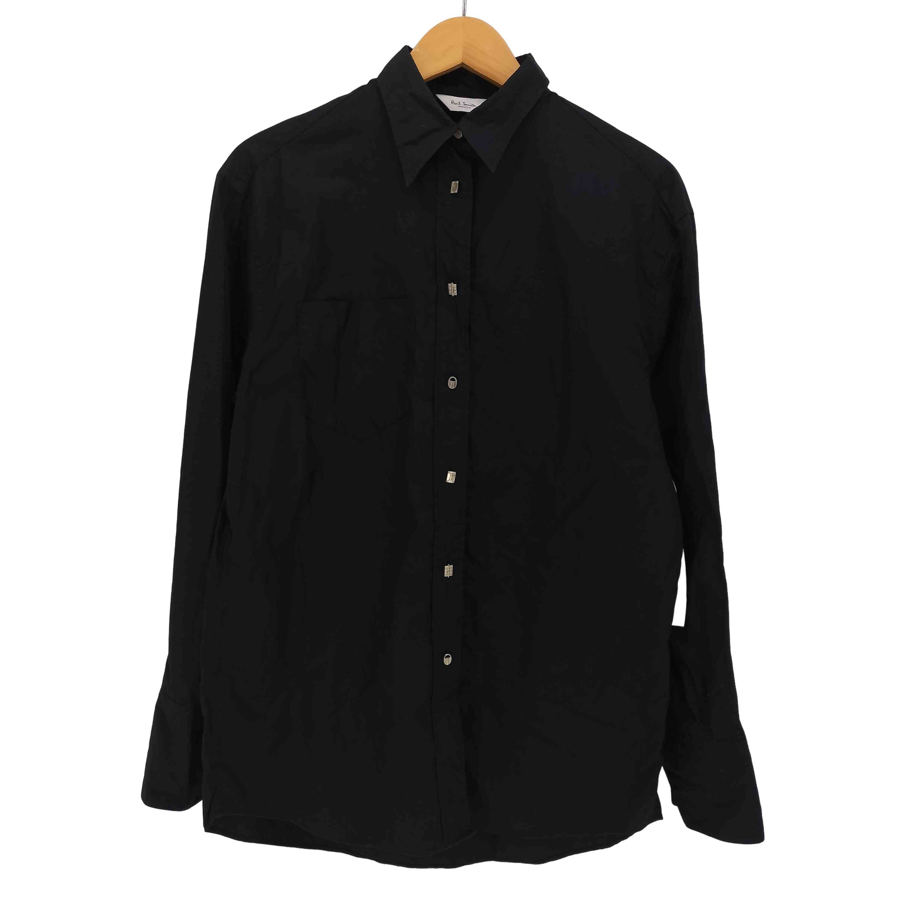 コンチョ 釦 L/S レギュラーカラー シャツ【1142097256683】