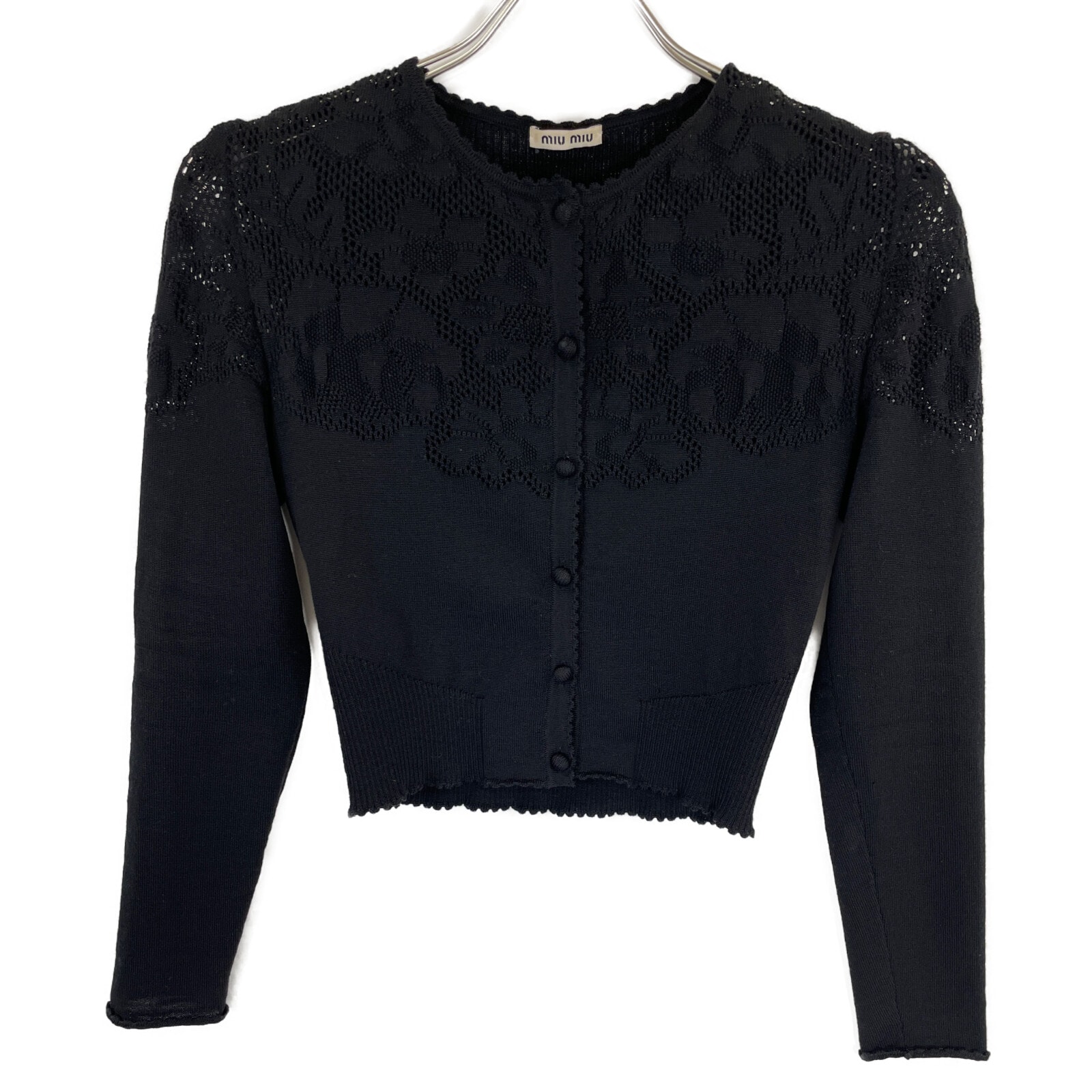 ミュウミュウ ウール シアー 38