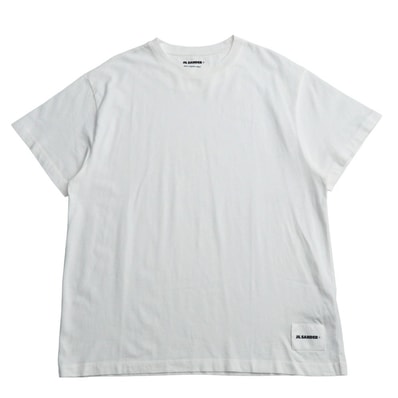 ■美品■2023SS■JIL SANDER ジルサンダー 3パックTシャツ 半袖Tシャツ サイズXL 無地 クルーネック ブランド古着【中古】20260316/RA8369