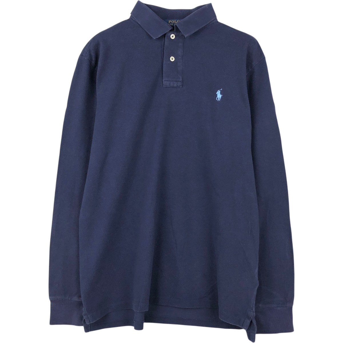 古着 ラルフローレン Ralph Lauren POLO RALPH LAUREN CUSTOM SLIM FIT 長袖 ポロシャツ メンズL相当/eaa667161