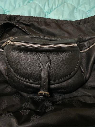 Chrome Hearts Snat Pack Leather XL West Bag "Black"