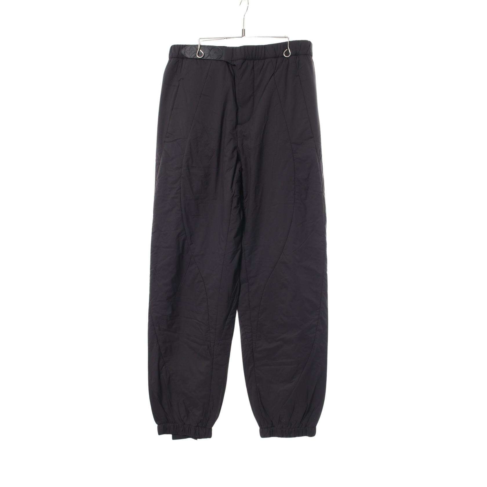 ルイ・ヴィトン LOUIS VUITTON 中綿 パンツ 衣料品 ボトムス ナイロン メンズ ブラック系 RM201M DTB HIP03W 【中古】