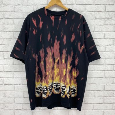 Supreme x MM6 Maison Margiela Liquid Blue Oversized Tee "Black"