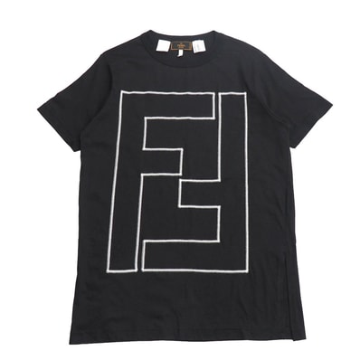 FENDI フェンディ ヴィンテージ 半袖Tシャツ サイズ42 ダブルF イタリア製 ブランド古着【中古】20260716/RB0153
