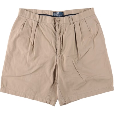 古着 ラルフローレン Ralph Lauren POLO by Ralph Lauren TYLER SHORT ツータック チノショーツ ショートパンツ メンズw36相当/eaa576513