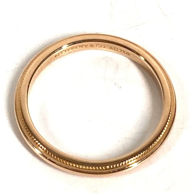 ティファニー TIFFANY&Co. トゥギャザー バンド リング K18 金 18K アクセサリー ジュエリー リング・指輪 Au750 ピンクゴールド
