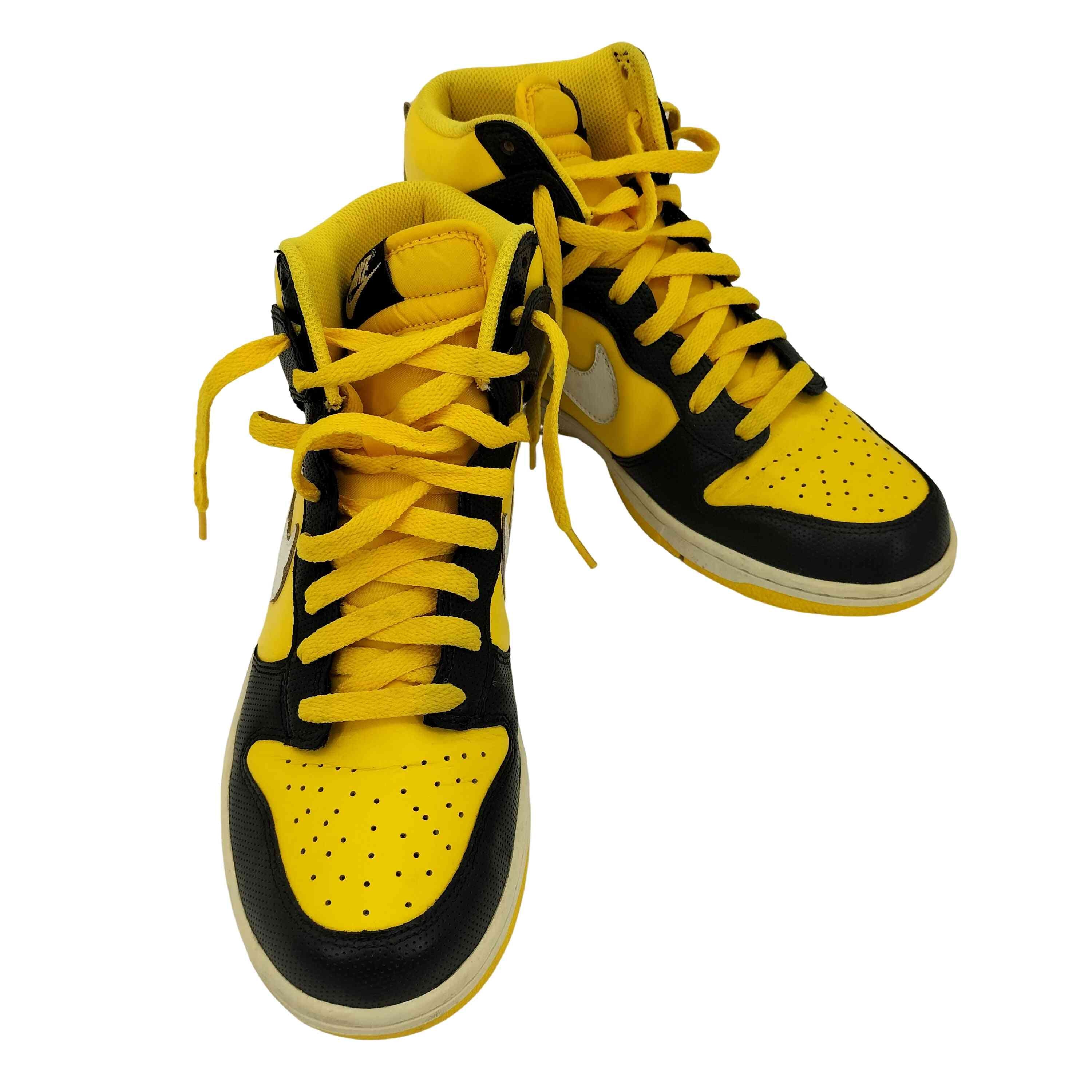 傷や汚れあり】DUNK HIGH Varsity Maize ハイカットスニーカー