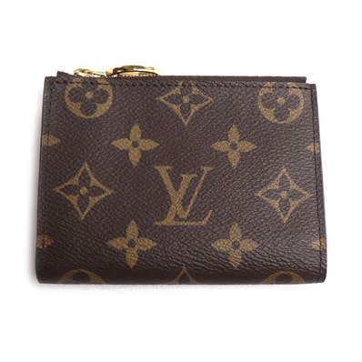 LOUIS VUITTON ルイ・ヴィトン ポルトフォイユリサ コンパクトウォレット 二つ折り財布 モノグラム グレナード M11380 ICチップ レディース【中古】【極美品】