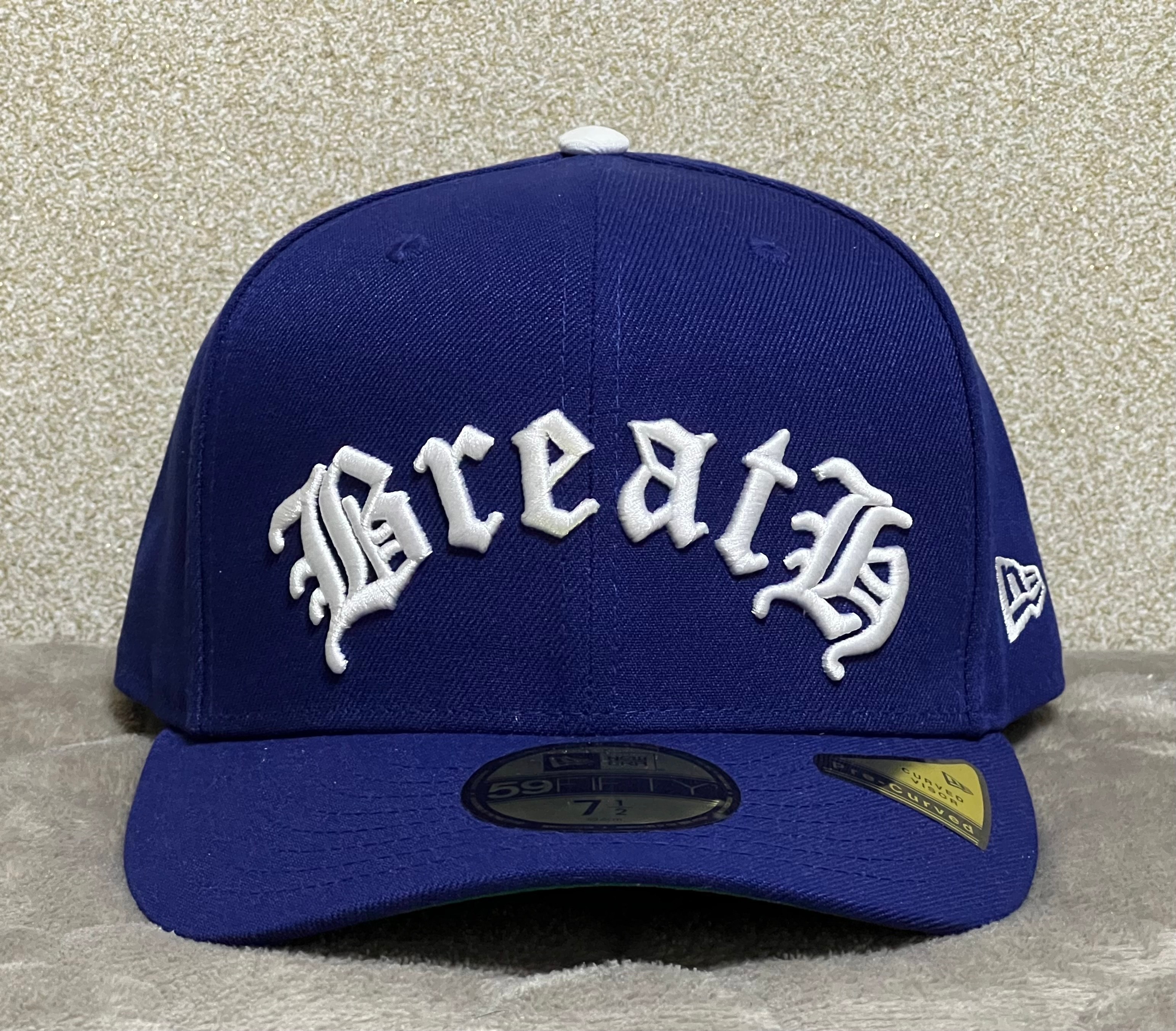 BREATH x NEW ERA Old English Logo 59Fifty "Royal"
