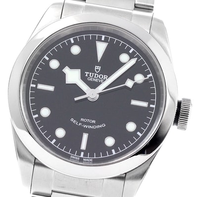 ★保 チュードル ヘリテージ ブラックベイ 79540 メンズ 【中古】