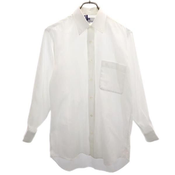 GIVENCHY ジバンシィ 日本製 長袖 ワイシャツ 38-76 ホワイト