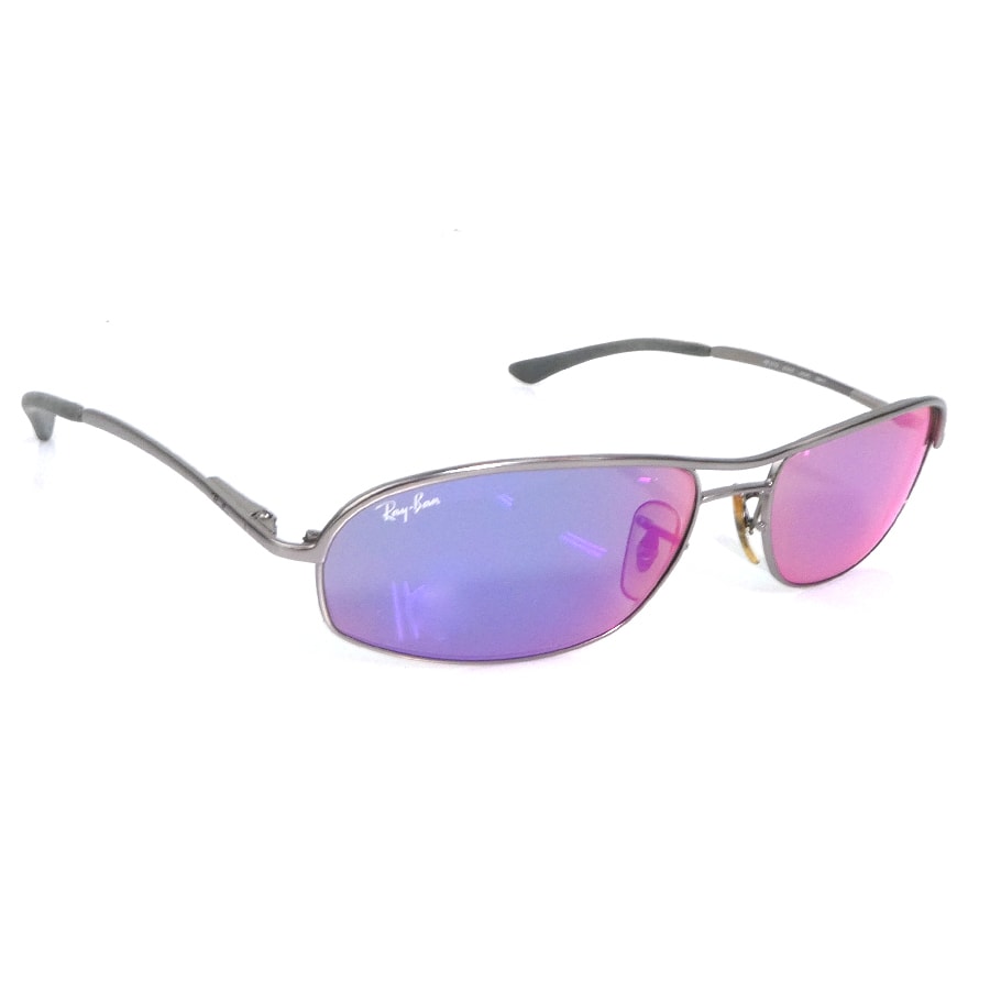 レイバン Ray-Ban サングラス メタル シルバー メンズ【中古】 h31631a