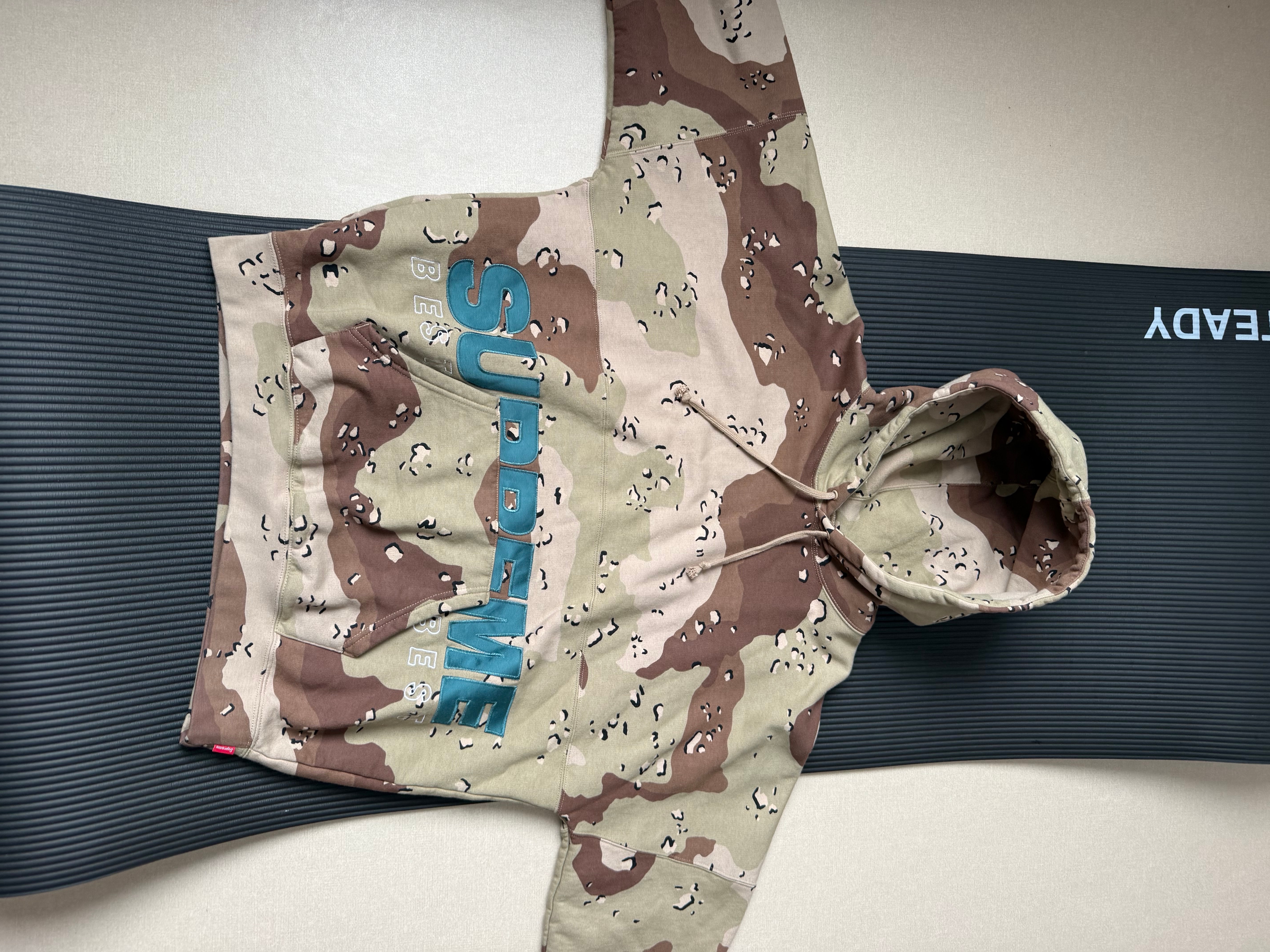 Supreme Best Of The Best Hooded Sweatshirt "Chocolate Chip Camo"