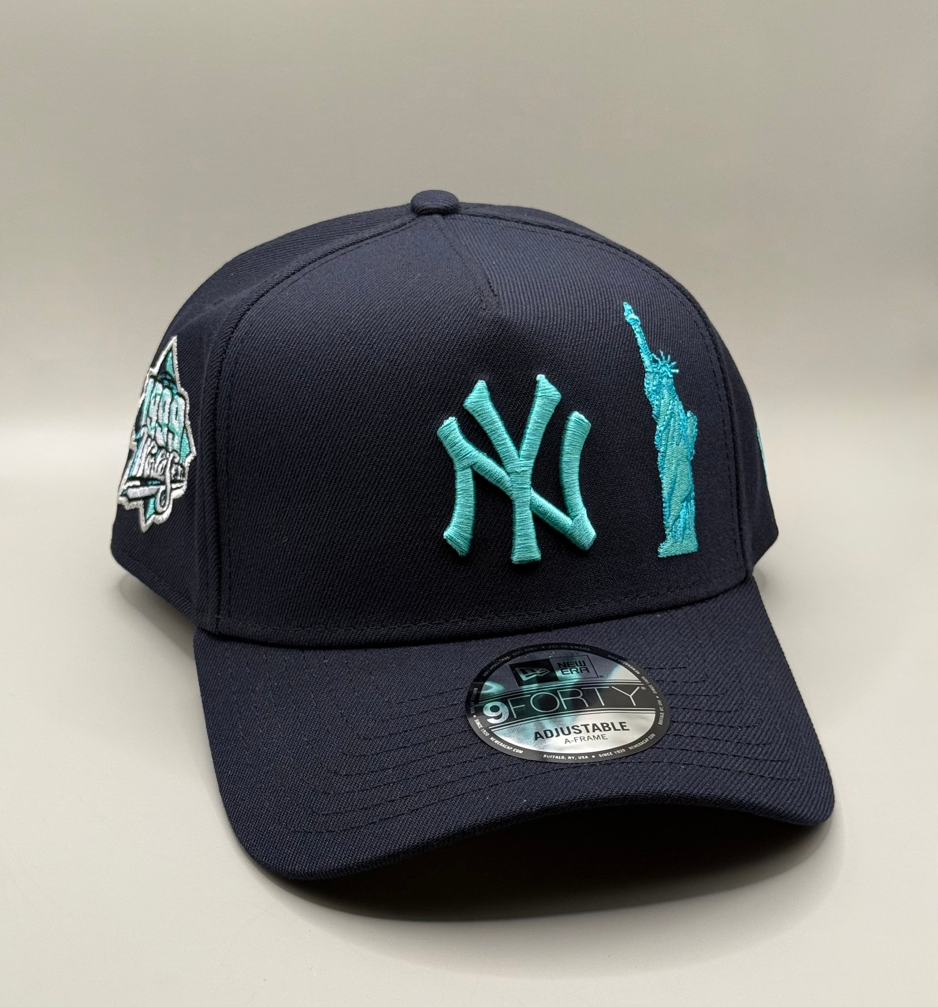 【限定発売】New Era 9FORTY ニューヨーク・ヤンキース 1999 World Series  ネイビー / ティファニーブルー