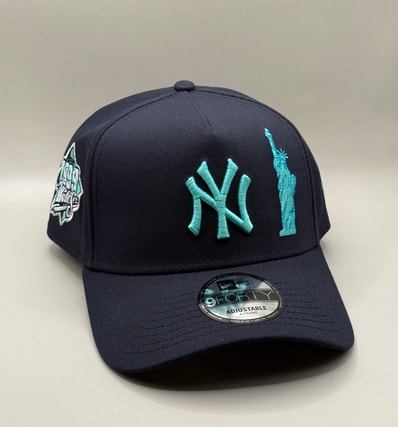 【限定発売】New Era 9FORTY ニューヨーク・ヤンキース 1999 World Series ネイビー / ティファニーブルー