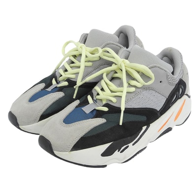 アディダス イージーブースト700 ウェーブランナー スニーカー シューズ レディース グレー 24.5cm B75571 6 1/2(US)